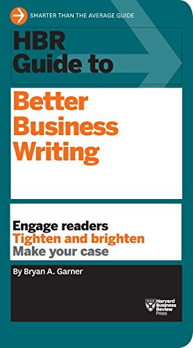 HBR Guide to Better Business Writing (HBR Guide Series) (English Edition)