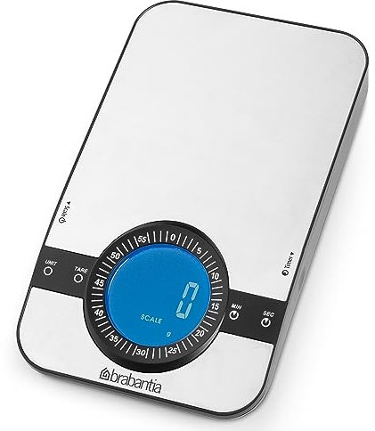 Brabantia Balance de Cuisine - Digital Profile - Rectangulaire - Matt Steel