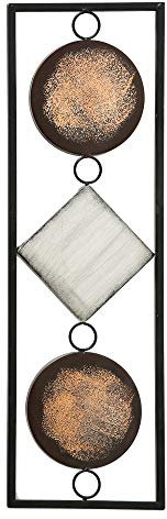 Boltze Wand Objekt Wohn ESS Zimmer Bild Dekoration Kunst Behang braun beige rund 2698200