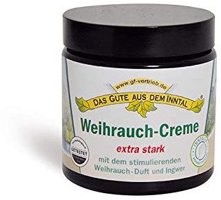 Weihrauch-Creme extra stark – natürliche Gelenksalbe – 110 ml – Originalrezeptur aus dem Inntal – Naturkosmetik mit ätherischen Ölen – Das Gute aus dem Inntal