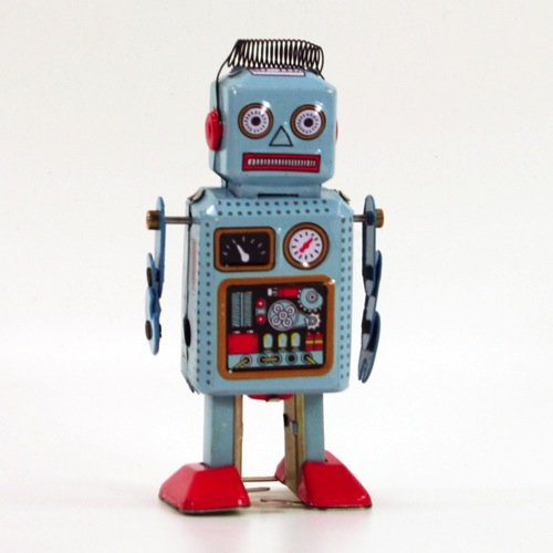 MIK Funshopping Blechspielzeug Robot SPIRELLA - Collect it!