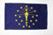AZ FLAG - Bandera Indiana - 90x60 cm - Bandera Americana De Indiana - Ee.Uu 100% Poliéster Con Ojales de Metal integrados - 50g - Colores Vivos Y Resistente A La Decoloración