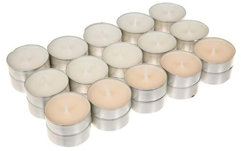 Comptoir de la Bougie - Lot de 30 Bougies Parfumées Nina 3,7cm Vanille