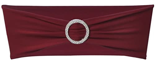 vidaXL 25x Stuhlschleifen Stuhlhussen Stretch Schleifenbänder Hochzeitsdeko