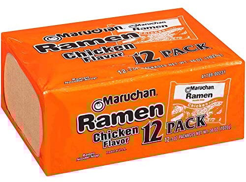 Maruchan Ramen Chicken Flavor, 12 ct, 3 oz