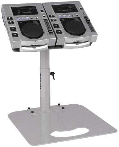 Zomo P-100/2 - Pro Stand 2x Pioneer CDJ-100 - silber