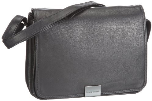 Bruno Banani 58 FB 320.36, Damen Umhängetaschen, Schwarz (schwarz), 9x18x25 cm (B x H x T)