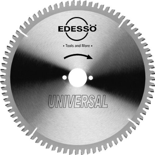 Edessö 18021030 HM-Kreissägeblatt Präzision-Universal 2/7/42 HW, Z=54 TF, 210 x 2,8/2,2 x 30 mm, Silber