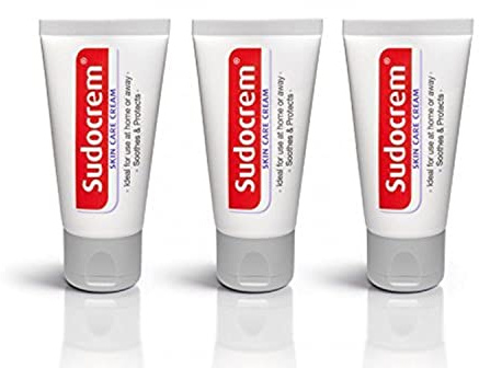 3X Sudocrem Skin Care Cream 30G Tube Sudocream Soothes Protects Travel Mini