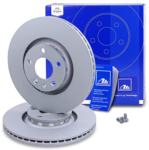 ATE 24.0125-0137.1 Bremsscheibe - (Paar) | Kompatibel mit: AUDI A4 B6, A4 B6 Avant, A4 B6 Cabriolet, A4 B7, A4 B7 Avant, A4 B7 Cabriolet, A6 C5, A6 C5 Avant, SEAT EXEO