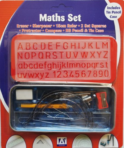 Maths Set Tin with Accessories