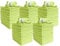 DCS Microfibre Cleaning Cloth, Yellow, Pack of 50, Large Size: 40x40cm. Super Soft Premium Streak Free Washable Cloth Duster for Kitchen, Bathrooms, Surfaces, Mirrors, Car, Motorbike