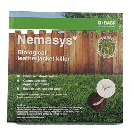nemasys leatherjacket killer economy pack treats 500sqm
