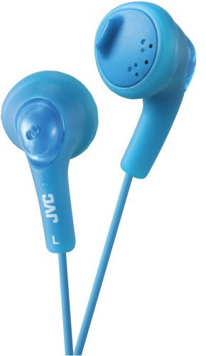 JVC HAF160A Gumy Ear Bud Headphone Blue