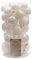 30 Luxury Shatterproof Christmas Baubles Decorations - White Iris - 340593