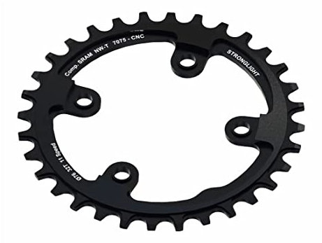 Stronglight Sram XX1 MTB Kettenblatt 1x11 4-Loch 76mm schwarz Ausführung 30T 2016 Kettenblätter