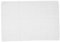 Frottier-Badvorleger-60x100 cm, Uni-Karofond, Weiss