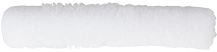 PFIFF 005274 Bodenblende, Lammfell Blende, Nasenpolster, Nasenschoner, mit Klettverschluss, 30cm, Weiß