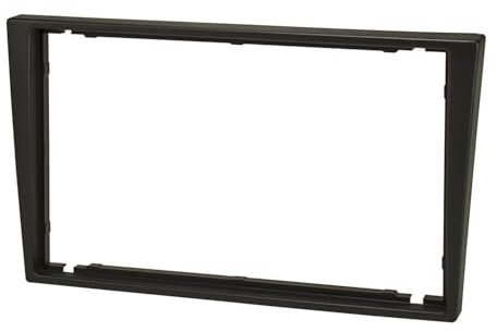 tomzz Audio 2439-106 Lunetta radio a doppio din adatto per Opel corsa c combo Omega b Vectra c Meriva, Suzuki Ignis Wagon r, nero