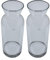 Karaffe 1 Liter 2er Set mit CE Eichstrich Wasser, Saft Wein, Misura