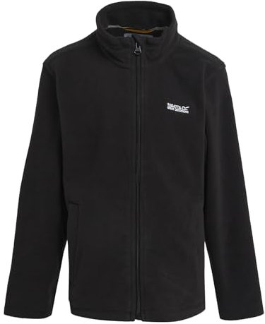 Regatta Unisex Kinder King II Fleece, Black/Black, 11-12 Jahre