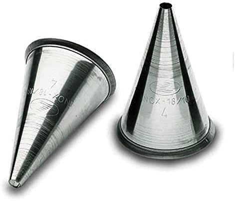 Lacor - 68908 - Pack 6 Boquilla Redonda INOX 8cm