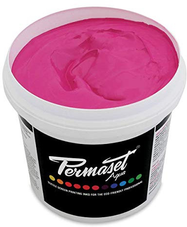 Permaset Aqua Stoffdruckfarbe, 1 l, Druck Rose