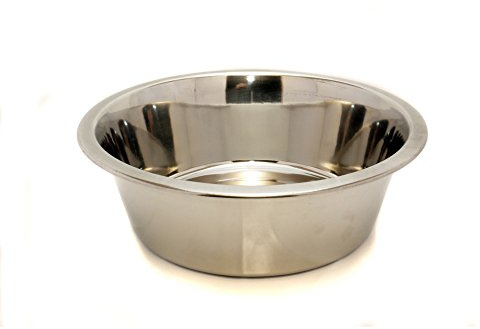 Rosewood Stainless Steel Bowl Deluxe, 11-inch, clear