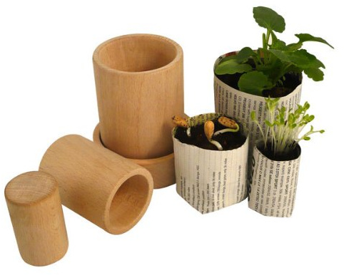Make Your Own Seedling Pots