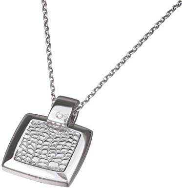 Orphelia Women's Pendant with Chain 925 Sterling Silver with Zirconia 45 CM - 4542