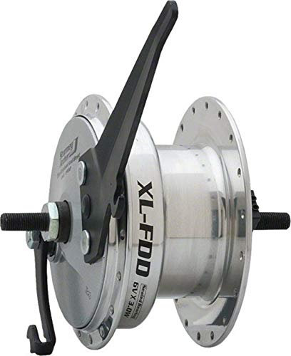 Sturmey Archer Unisex – Erwachsene XL-FDD 3,0 Nabendynamo, Silber, 36 Loch