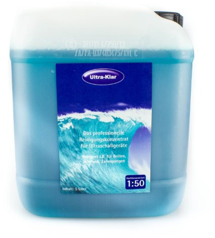 Ultraschallreiniger Ultra-Klar Konzentrat zur Brillenreinigung 5 Liter Kanister