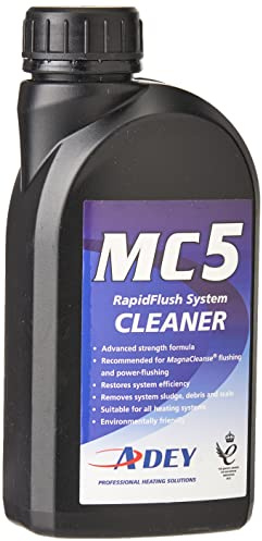 Adey 189333 CP1-03-00998 MC5 Rapid Flush System Cleaner, Clear, 500 ml