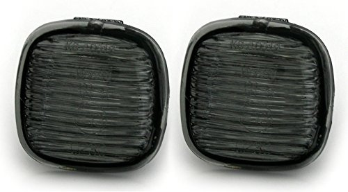 Eagle Eyes Seitenblinker Set in Schwarz | für Audi A3, A4, A8 + Skoda Fabia, Octavia, Praktik, Rapid, Roomster + Seat Ibiza, Cordoba, Toledo