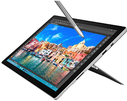 Microsoft Surface Pro 4 Ecran tactile 12,3 (Intel Core i7 6ème génération, 16 Go de RAM, SSD 256 Go, Windows 10 Pro) + Stylet Surface inclus