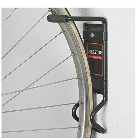 Fahrrad-Wandhalterung Solo I von Pro Stor in schwarz