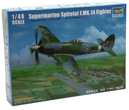Trumpeter 2850 Modellbausatz Supermarine Spiteful F.MK.14 Fighter