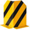 Anfahrschutz Rammschutz Regalschutz Rammschutzecke Eckschutz 5,2 mm 18x18x30 cm