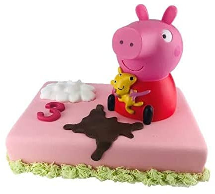 Dekora - 204001 Peppa Wutz Kinder Spardose mit Lutscher, Rosa