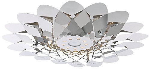 15 Watt LED Wand Leuchte Decken Schlafzimmer Beleuchtung Edelstahl Stern Form Globo 41719