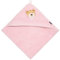 Morgenstern Baby Kapuzentuch 100 x 100 cm rosa pink 100% Baumwolle