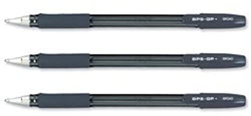 PILOT - BPS-GP Broad Ballpoint Pen - Extra Broad 1.2mm Tip - 12 x Black Pens