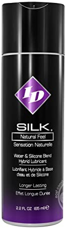 ID Lubricants Silk Personal Water and Silicone Based Lube, Assorted 2.2 Fl Oz, (IDDSLK02)
