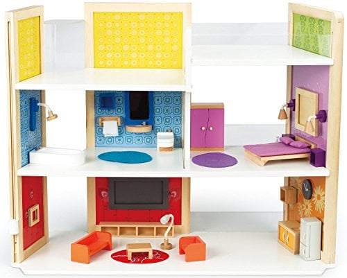 Hape E3403 - Casa dei Sogni Fai da Te, Multicolore