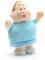 ZYZYZK Plüschfigur Berta® Krankenschwester, weiß, 17 cm, Plüsch, Kind, Krankenhaus