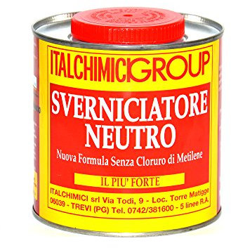 Sverniciatore neutro universale forte rimuove vernice ideale per legno metallo 4Lt