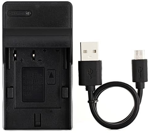 BP-511 USB Charger for Canon EOS 10D, 20D, 30D, 40D, 50D, D60, MV630i, MV700, MV730i, Optura Pi, Optura Xi, ZR10, ZR60, PowerShot G5 Camera and More