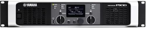 Yamaha PX10 Dual Channel 2x1200W Lightweight Power Amplifier w/ DSP