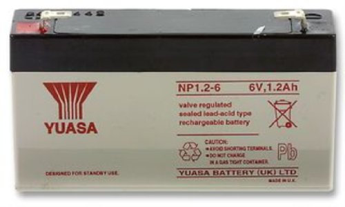 Batteries Batterie au plomb-acide scellée 6 V 1200 mAh