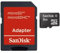 SANDISK Carte mémoire Micro SDCard 8Go Noir SANDISK + Adaptateur SD Card